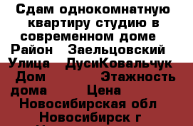 Сдам однокомнатную квартиру-студию в современном доме › Район ­ Заельцовский › Улица ­ ДусиКовальчук › Дом ­ 260/2 › Этажность дома ­ 17 › Цена ­ 14 000 - Новосибирская обл., Новосибирск г. Недвижимость » Квартиры аренда   . Новосибирская обл.,Новосибирск г.